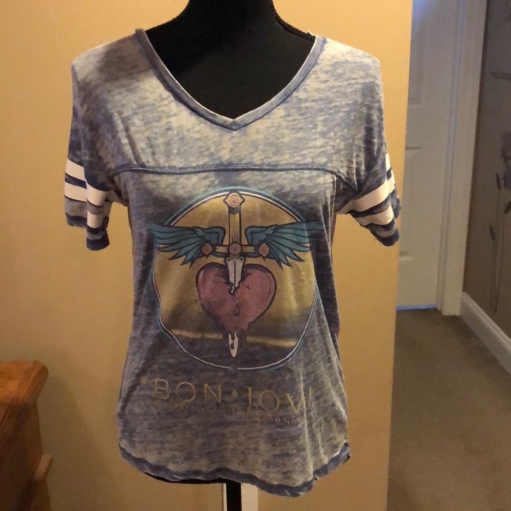 Bon Jovi Burned Out Tee